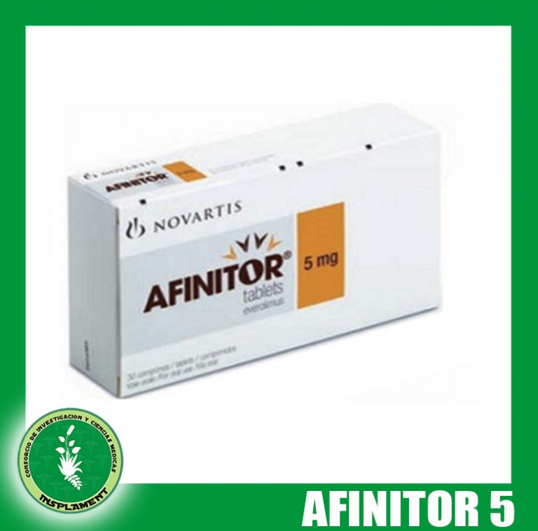 Afinitor 5 Mg - Consorcio Insplament